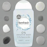 Femfresh 0% Sensitive Intimate Wash 250ml - O'Sullivans Pharmacy