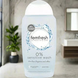 Femfresh 0% Sensitive Intimate Wash 250ml - O'Sullivans Pharmacy