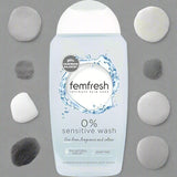 Femfresh 0% Sensitive Intimate Wash 250ml - O'Sullivans Pharmacy - Toiletries - 5010724833674