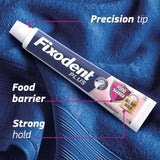 Fixodent Plus Food Barrier No Flavour Denture Adhesive 40g - O'Sullivans Pharmacy