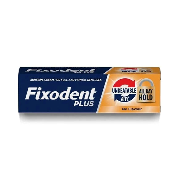 Fixodent Plus Unbeatable Bite Denture Adhesive 40g - O'Sullivans Pharmacy