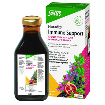 Floradix Immune Support Liquid Formula 250ml - O'Sullivans Pharmacy - Vitamins - 4004148348693