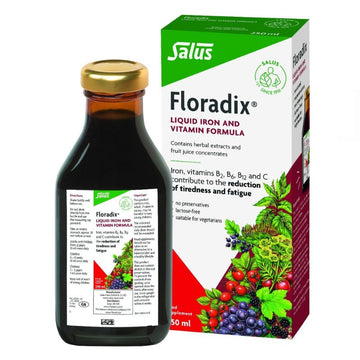 Floradix Liquid Iron Formula 250ml - O'Sullivans Pharmacy - Vitamins - 4004148057076