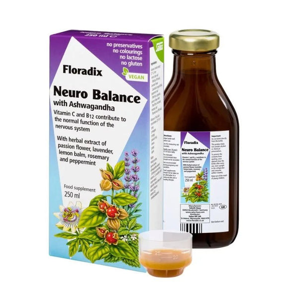 Floradix Neuro Balance Liquid Herbal Formula 250ml - O'Sullivans Pharmacy
