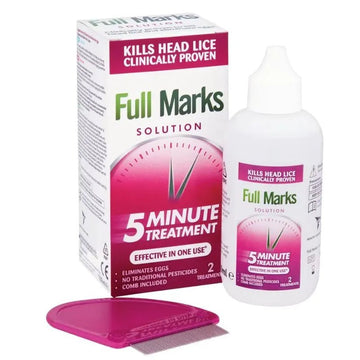 Full Marks Solution Head Lice Treatment - O'Sullivans Pharmacy