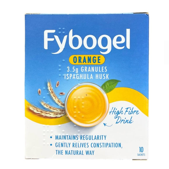 Fybogel Orange Sachets - O'Sullivans Pharmacy - Medicines & Health - 5000158061361