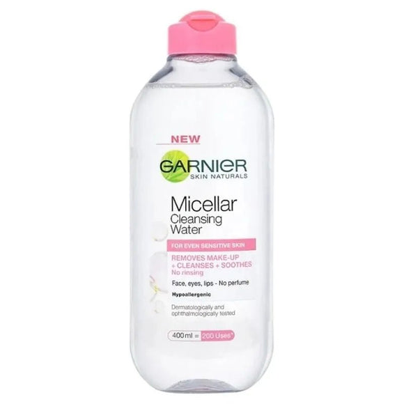 Garnier Micellar Water Sensitive Pink 400ml - O'Sullivans Pharmacy