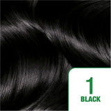 Garnier Nutrisse Creme Permanent Hair Colour Black 1 - O'Sullivans Pharmacy