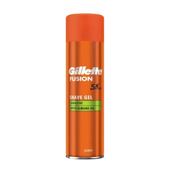 Gillette Fusion 5 Ultra Sensitive Shave Gel 200ml - O'Sullivans Pharmacy