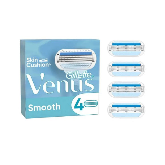Gillette Venus Smooth Blades 4 Pack - O'Sullivans Pharmacy