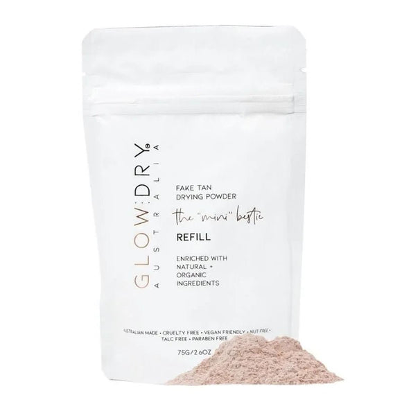 GlowDry Australia Fake Tan Drying Powder Refill Pack 75G - O'Sullivans Pharmacy