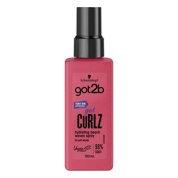 Got2b Got Curlz Hydrating Beach Wave Spray 150ml - O'Sullivans Pharmacy