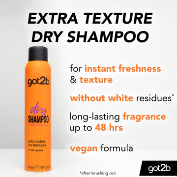 Got 2b Dry Shampoo Extra Texture 200ml - O'Sullivans Pharmacy - Haircare - 5410091733377