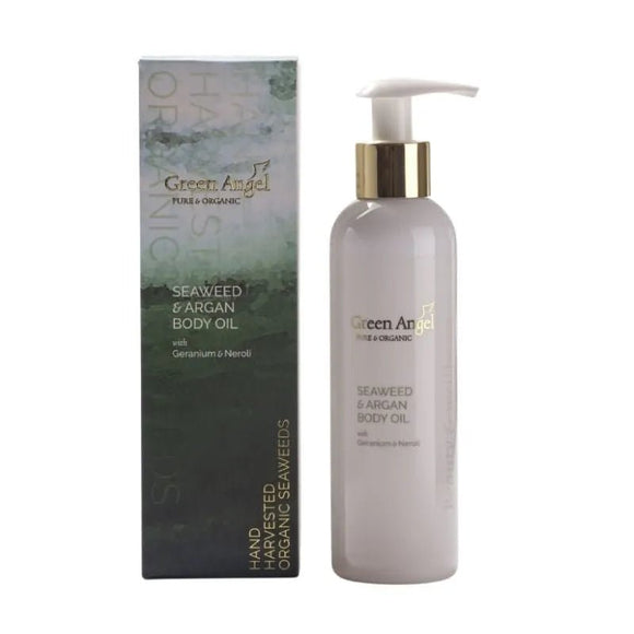Green Angel Argan Body Oil With Neroli Geranium 200ml - O'Sullivans Pharmacy