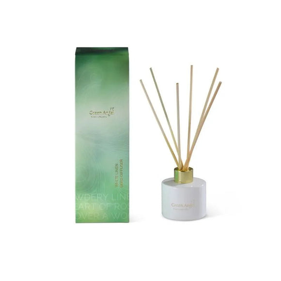 Green Angel Diffuser White Linen 100ml - O'Sullivans Pharmacy