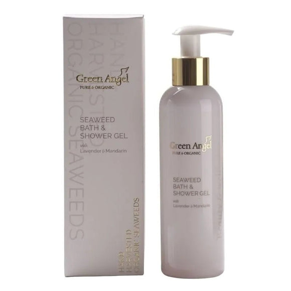 Green Angel Seaweed Bath & Shower Gel With Lavender & Mandarin 200ml - O'Sullivans Pharmacy