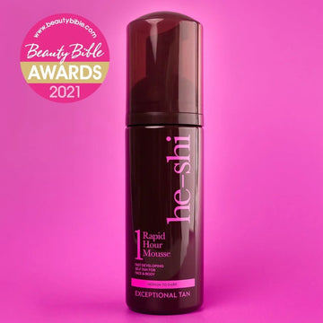 He-Shi 1 Hour Rapid Tanning Mousse 150ml - O'Sullivans Pharmacy - Skincare - 5060146546409