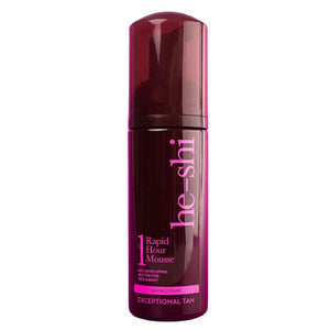 He-Shi 1 Hour Rapid Tanning Mousse 150ml - O'Sullivans Pharmacy - Skincare - 5060146546409