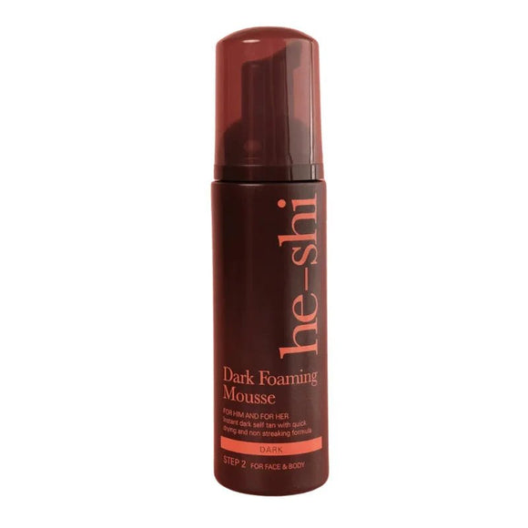 He - Shi Dark Foaming Mousse 150ml - O'Sullivans Pharmacy