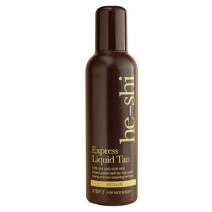 He-Shi Express Liquid Tan Medium 150ml - O'Sullivans Pharmacy - Skincare - 5060146540001