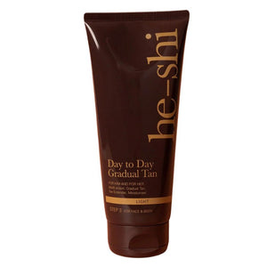 He-Shi Gradual Tan Day to Day Light 200ml - O'Sullivans Pharmacy - Skincare - 5060146540698