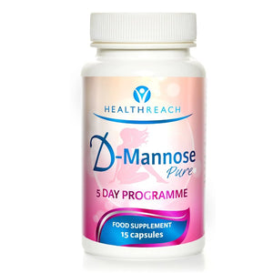 Health Reach D - Mannose Capsules Urinary Health 15 Capsules - O'Sullivans Pharmacy - Vitamins - 5390862000795