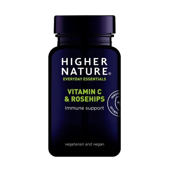 Higher Nature Rosehips C 1000mg 90 Tablets - O'Sullivans Pharmacy - Vitamins - 5031013100352