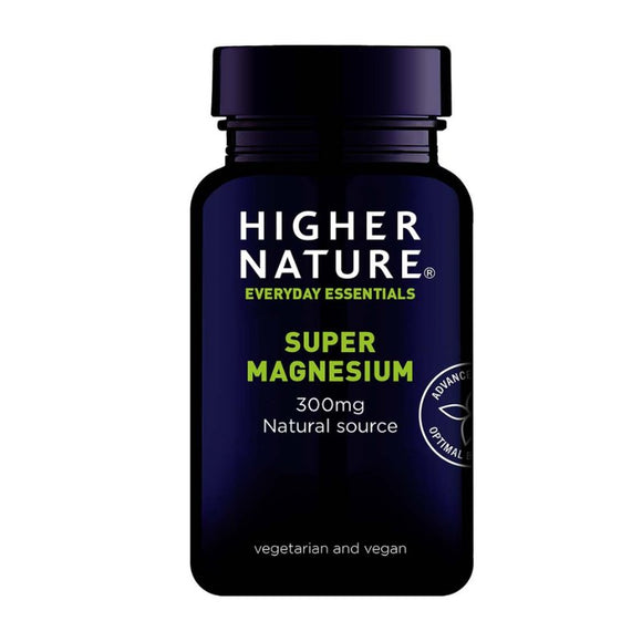 Higher Nature Super Magnesium 90 Capsules - O'Sullivans Pharmacy - Vitamins - 5031013108877