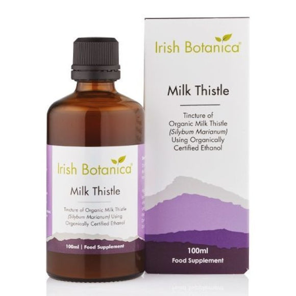 Irish Botanica Milk Thistle Drops 100ml - O'Sullivans Pharmacy - Vitamins - 5391500075205