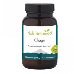 Irish Botanica Mushroom Chaga 60 Capsules - O'Sullivans Pharmacy - Vitamins - 5391500075243