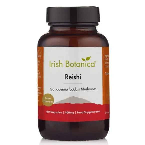 Irish Botanica Mushroom Reishi 400mg 60 Capsules - O'Sullivans Pharmacy