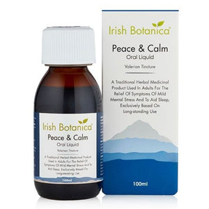 Irish Botanica Peace & Calm Oral Liquid 100ml - O'Sullivans Pharmacy - Vitamins - 5391500075182