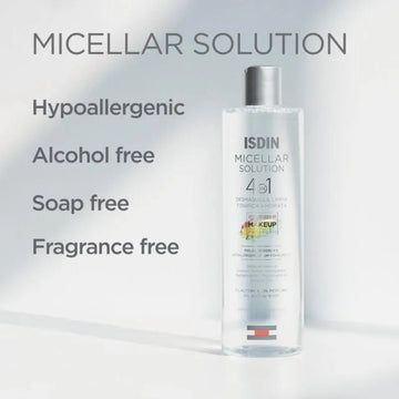 ISDIN Micellar Solution 4 In 1 Hydrating Facial Cleansing 400ml - O'Sullivans Pharmacy