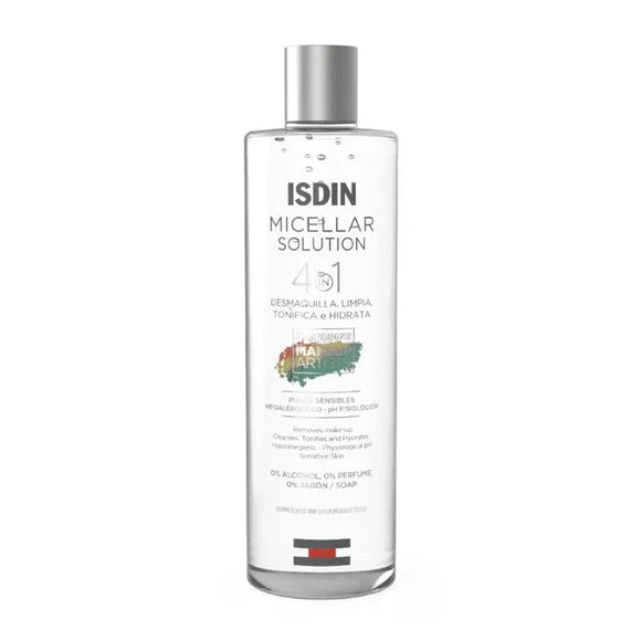 ISDIN Micellar Solution 4 In 1 Hydrating Facial Cleansing 400ml - O'Sullivans Pharmacy