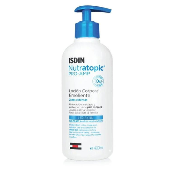 ISDIN Nutratopic Emollient Lotion 400ml - O'Sullivans Pharmacy