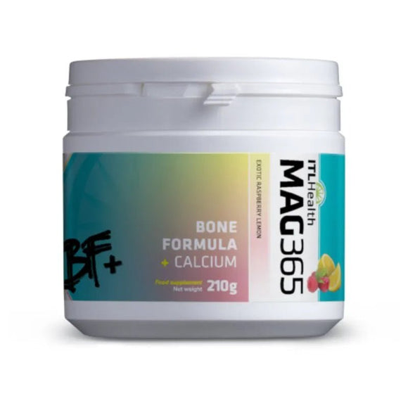 ITL Health MAG365 BF Bone Formula Plus Calcium Raspberry Lemon 210g - O'Sullivans Pharmacy