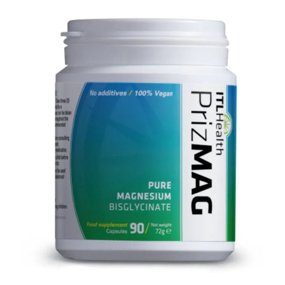 ITL Health PrizMag Magnesium Bisglycinate 90 Capsules - O'Sullivans Pharmacy