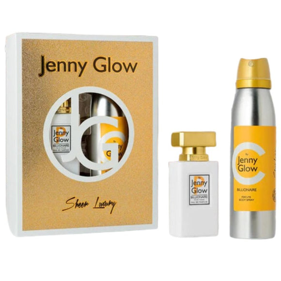 Jenny Glow Billionaire 2 Piece Gift Set - O'Sullivans Pharmacy - Fragrance & Gift - 6294015163780