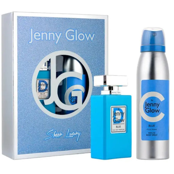 Jenny Glow Blue 2 Piece Gift Set - O'Sullivans Pharmacy - Fragrance & Gift - 6294015163797