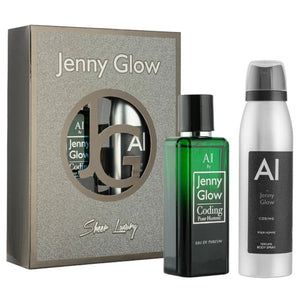 Jenny Glow Coding Pour Homme 2 Piece Gift Set - O'Sullivans Pharmacy - Fragrance & Gift - 6294015163728