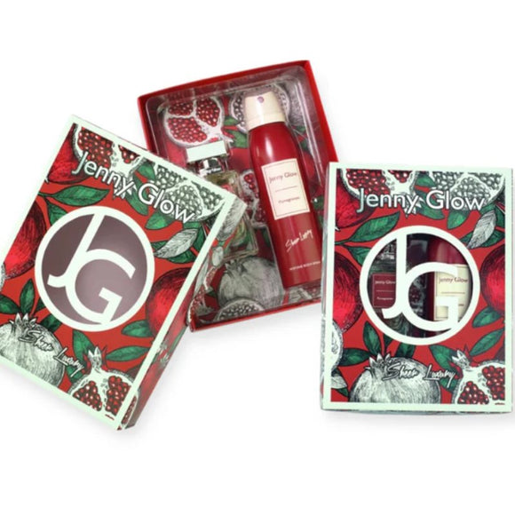 Jenny Glow Pomegranate 2 Piece Gift Set - O'Sullivans Pharmacy - Fragrance & Gift - 6294015142648