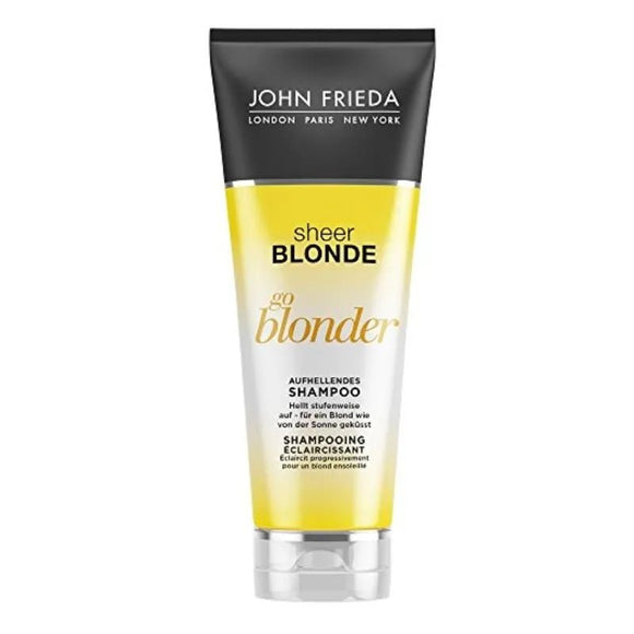 John Frieda Sheer Blonde Go Blonder Lightening Shampoo 250ml - O'Sullivans Pharmacy