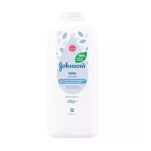 Johnsons Natural Baby Powder 400g - O'Sullivans Pharmacy