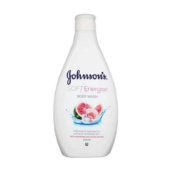 Johnsons Soft & Energising Body Wash 400ml - O'Sullivans Pharmacy - Bath & Shower - 3574661384580