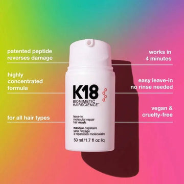 K18 Leave In Hair Mask 50ml - O'Sullivans Pharmacy