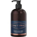 King C Gillette Beard Wash 350ml - O'Sullivans Pharmacy