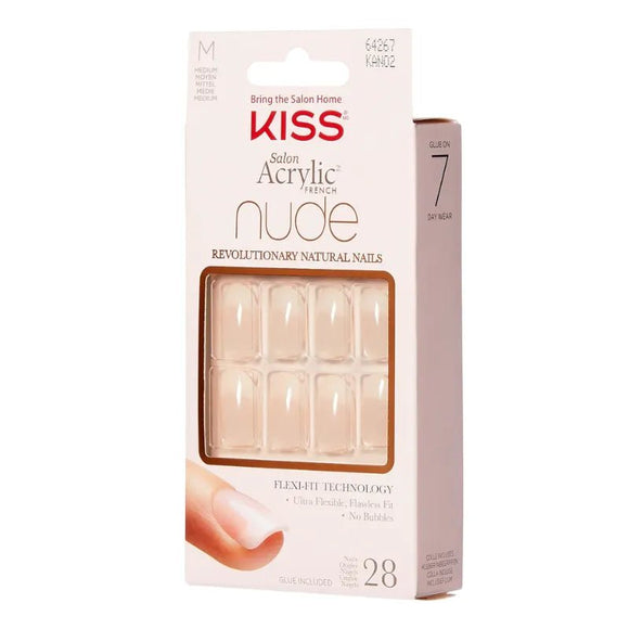 Kiss Acrylic French Nude 28 Pack - O'Sullivans Pharmacy