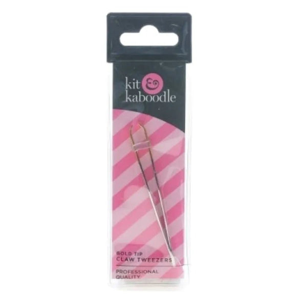 Kit & Kaboodle Tweezer Claw Gold Tip 764852 - O'Sullivans Pharmacy