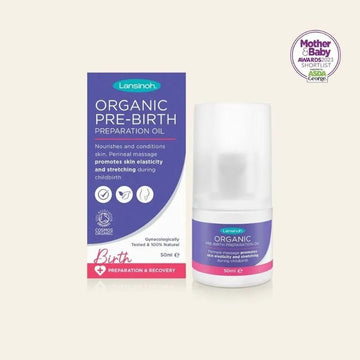 Lansinoh Organic Pre Birth Prep Oil 50ml - O'Sullivans Pharmacy