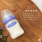 Lansinoh Plastic Feeding Bottle Starter Set (160ml, 240ml, fast teat) - O'Sullivans Pharmacy